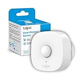 Tapo T100 Smart Motion Sensor, Sensore di Movimento Intelligente, Rilevamento ad Ampio Raggio(120°,7m), Luce Attivata dal Movimento, Avvisi Istantanei, Risparmio Energetico, Hub (Packaging may vary)