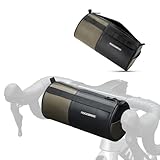 ROCKBROS Borsa Manubrio Biciclette, Borsa Anteriore a Rullo Bici, Borsello con Tracolla, Grande Capacità 1.7L, Borsa Riflettente, Adatto per MTB, Bici da Strada, Bici da Città, Bici Pieghevole