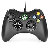 Dhaose Xbox 360 Game Controller, Wired Game Controller Gamepad Controller Cablato USB, Joystick, Joypad Compatibile per Microsoft Xbox 360 Slim PC Windows /7/8/8.1/10