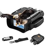 Binocolo Visione Notturna,Binocolo ad Infrarossi a Colori per Adulti,10x Zoom Digitale, HD20MP Visione Notturno Digitale Infrarossi con 2.8'TFT HD LCD, Archiviazione Foto e Video Tramite