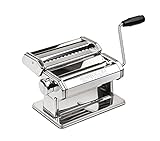 G3 Ferrari G20124 Sfoglia easy Macchina per la Pasta, Acciaio Inox, Rulli 18 Cm in Alluminio, Manuale