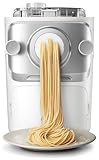 Philips 7000 Series Pasta Maker, ProExtrude Technology 150W, 8 dischi, fino a 8 porzioni, applicazione NutriU, bianco, (HR2660/03)