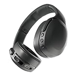 Skullcandy Crusher Evo Cuffie Wireless Over-Ear con Bluetooth, Bassi Multisensoriali, Cancellazione Attiva del Rumore, 40 Ore di Autonomia - Nero