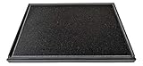 PIASTRA IN PIETRA LAVICA Ollare - Refrattaria dell’Etna per Forno Elettrico & Gas, Barbecue, Bistecchiera per Pizza e Carne – Misure a Scelta (40X35 CM2)