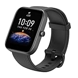 Amazfit Bip 3 Smartwatch Orologio Intelligente Fitness Tracker, 1,69' Full Touch, 60 Modalità Sport, Impermeabile 5 ATM, SpO2, Cardiofrequenzimetro, Monitor del Sonno, Notifiche Messaggi, Uomo, Donna
