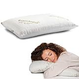 Flowen Cuscino Cervicale Memory Foam per Dormire Ortopedico Aloe Vera Guanciale Letto Ideale per Supporto al Collo Ergonomico Traspirante Antirussamento Anallergico Federa in Bamboo Lavabile