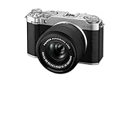FUJIFILM X-M5 Fotocamera Digitale Mirrorless 26MP, Kit XC15-45mmF3.5-5.6, Sensore CMOS X-Trans 4 APS-C, X-Processor 5, Filmati 6.2K 30p, Schermo LCD 3' Vouch vari-angle, Argento