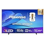 Hisense TV 43' QLED 4K 2025 43E78Q, Smart TV VIDAA U8, Dolby Vision, HDR 10+, Game Mode Plus, Dolby Atmos, Alexa Built-in, VIDAA Voice, Tuner DVB-T2/S2 HEVC 10, lativù 4K, 43'', 2025 QLED 60Hz