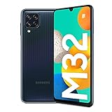 Samsung Galaxy M32 Batteria da 5.000 mAh Smartphone Android 11 Schermo Super AMOLED da 6.4 Pollici RAM 6GB Memoria interna 128GB Black 2021 [Versione Italiana]