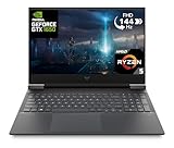 HP Victus 16-e0003sl Notebook, AMD Ryzen 5 5600H, RAM 16 GB DDR4, 512GB SSD NVME PCIe M.2, Display 16,1' FHD, IPS, Grafica Nvidia GTX 1650 da 4GB GDDR6, Wi-Fi 6, BLE 5.2, Windows 11, Grigio