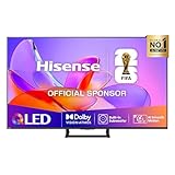 Hisense TV 65' QLED 4K 2025 65A72Q, Smart TV VIDAA U8, Dolby Vision, HDR 10+, Game Mode Plus, Dolby Atmos 2.1 con Subwoofer, Alexa Built-in, VIDAA Voice, Tuner DVB-T2/S2 HEVC 10, lativù 4K, 65''