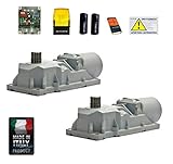 KIT MOTORE AUTOMATISMO CANCELLO BATTENTE INTERRATO 230v MOTORI INTERRATI INCASSO