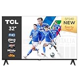 TCL 32SF540 TV 32' Full HD HDR e HLG Fire TV, Dolby Audio DTS Virtual: X, Design Bezel Less, Controllo Vocale, Bluetooth 5.0