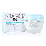 Bottega di LungaVita CREMA GIORNO IDRATANTE VITA-AGE IN - Crema idratante, protettiva e ristrutturante per il giorno, ottima base per il trucco, non unge - Vaso da 50 ml