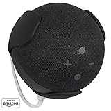 Supporto da parete Made for Amazon per Echo Dot (4ª generazione), Nero