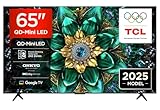 TCL 65Q6C 65' QD-Mini LED SMART TV, 4K HDR Premium 1000nits, con tecnologia Google TV (Dolby Vision IQ e Atmos, sistema audio Onkyo 2.1, Motion Clarity Pro a 144 Hz, Game Master)