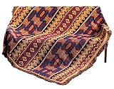 RTYEW Home Soft Things - Coperta per divano a due facce, in cotone, con nappe decorative per letto, divano e uso quotidiano (n. 1)