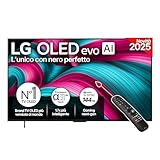 LG OLED evo AI C5 TV 42 pollici, Smart TV 4K, Processore α9 Gen8, webOS con AI, Dolby Vision e Atmos, Gaming con VRR e GSYNC 4K@144Hz, 4 HDMI 2.1, Alexa, OLED42C54LA 2025