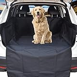 WeFine Telo Auto per Cani, 185 x 105 x 33CM Copertura Universale per Bagagliaio Protezione Portabagagli Copri Baule Auto per Cani Tappetino Protezione Tappeto Auto