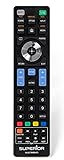 Re-Flix Superior TV telecomando adatto per Sony KD-55AF9 KD-85XH9096 KDL-32W5500 KDL-32W5710 KDL-19BX200/B KDL-40W5820E