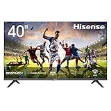 Hisense 40AE5600FA Smart TV Android, LED FULL HD 40', Design Slim, USB Media Player, Tuner DVB-T2/S2 HEVC Main10, Bluetooth