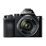 Sony Alpha 7K - Kit Fotocamera Digitale Mirrorless con Obiettivo Intercambiabile Sel 28-70Mm, Sensore Cmos Exmor Full-Frame da 24.3 Mp, Ilce7B + Sel2870, Nero