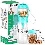 MYDAISY Borraccia per Cani Lavabile in Lavastoviglie, a Prova di Perdite, da Viaggio, Portatile, Grande Capacità 550ml, 100g - Accessori