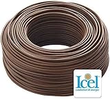 Cavo Icel FS18, Matassa 100 Metri, Filo Elettrico FROR Multipolare Isolante, Impianti Elettrici, Tubazione Antincendio (2G x 1 mm2)
