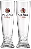 Paulaner 690743 - Set di 2 Bicchieri da Birra Chiara, 0,5 l