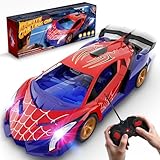 Mirthigig Macchina Telecomandata 1:18 con Luci, 2.4GHz Drift Macchinina Radiocomandata, Giocattolo Gioco Bambino 3-12 Anni, Natale Giochi Regalo Bambini 3 4 5 6 7 8 9 Anni Maschio