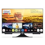 Cello C2424WS Smart TV 24 Pollici 12V / 12 Volt per Camper, Roulotte, Barca e Camion, WebOS, Bluetooth, Audio Pitch Perfect