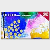 LG OLED55G26LA Smart TV 4K 55' TV OLED evo Gallery Edition Serie G2 2022, Gallery Design, Processore α9 Gen 5, Brightness Booster Max, Dolby Vision Precision Detail, Wi-Fi 6, 4 HDMI 2.1 @48Gbps