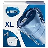 Brita Marella XL - Caraffa Filtrante per Acqua, 3.5 Litri, 1 Filtro Maxtra+ Incluso, Blu