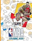 Nba Coloring Book: Nba Coloring Books For Adults, Tweens