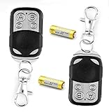 Enterelettronics TELECOMANDO (2pz.) PER CANCELLO a 433,92MHZ+2 BATTERIE OMAGGIO -non duplica i telecomandi ROLLING CODE (codice variabile)-ASSISTENZA TELEFONICA
