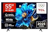 TCL 55P7K 55” QLED 4K HDR TV, Google TV, Smart TV (Dolby Vision & Atmos, Game Master, Motion clarity)