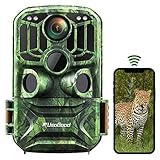 usogood Fototrappola WiFi 24MP 1296P con APP, Fototrappola Infrarossi Invisibili 940nm IR LED Visione Notturna, Trigger 0,2s, Impermeabile IP66 per il Monitoraggio della Fauna Selvatica All'aperto
