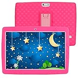 SANNUO Tablet per bambini 10 pollici Android 10.0 tablet, RAM 3GB ROM 32GB,Supporta 3G Dual SIM/wifi/GPS, Batteria 5000mAh,Preinstallato con Kid-Proof Custodia