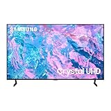 Samsung TV UE65CU7090UXZT Crystal UHD 4K, Smart TV 65', Crystal Processor 4K, Slim Look, Q-Symphony e OTS Lite, DVBT-2, Integrato con Bixby, compatibile con Alexa e Google Assistant, Black [2024]