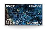 TV OLED Sony XR 55A80L Série Bravia A80L 139 cm 4K HDR Google TV 2023 Noir