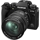 Fujifilm X-T4 Fotocamera Digitale Mirrorless 26MP con Obbiettivo XF16-80mmF4 R OIS WR, Sensore X-Trans CMOS 4, IBIS, Filmati 4K 60p, Mirino EVF, Schermo LCD 3' Touch Vari-Angle, Nero