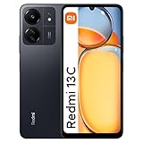 Xiaomi Redmi 13C Smartphone, 8 GB RAM, 256 GB ROM, display 6,74' 90 Hz, 3 fotocamere 50 MP, batteria 5000 mAh, ricarica rapida 18 W, processore Octa-Core, dual sim, MIUI 14, NFC, nero (Midnight