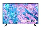Samsung Crystal UHD UE75CU7190UXZT, Smart TV 75' Serie CU7000, Crystal UHD 4K, BLACK , 2023, DVB-T2