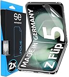 smart engineered 3D Pellicola protettiva per schermo per Samsung Galaxy Z Flip 5 [2 pezzi Transparente, Case-friendly, Non Vetro Temperato ma Pellicola Protettiva TPU