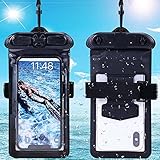 Vaxson Custodia Cellulare Nero, compatibile con Honeywell Lyric T6 ， T6R, Cover Impermeabile Waterproof Case Pouch [Non Pellicola Protettiva ]