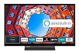 Toshiba Smart TV 32' Full HD 32LK3C63DA, TV 32 Pollici con Alexa Integrata, Compatibile con Alexa e Google Assistant, Digitale DVB-T2, DLED, HDR10, Dolby Audio