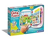 Clementoni - 16430 - Sapientino - Girapagina - Libro Elettronico Bambini, Gioco Educativo 3-6 Anni, Libro Interattivo, Elettronico Parlante, Apprendimento Acustico, Con Batterie