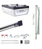 FAAC DOLPHIN KIT D600 Automazione Porta Garage Basculante - Guida a Cinghia, per Porte a Contrappesi, Corsa 2.6 Metri