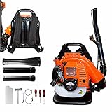 jhonsorr germany design Soffiatore a Scoppio 43 CC Spalla Zaino a Spalla ergonomico Professionale Potente per Foglie Omaggio 3 cacciaviti