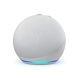 Echo Dot (4ª generazione) - Altoparlante intelligente con Alexa - Bianco ghiaccio